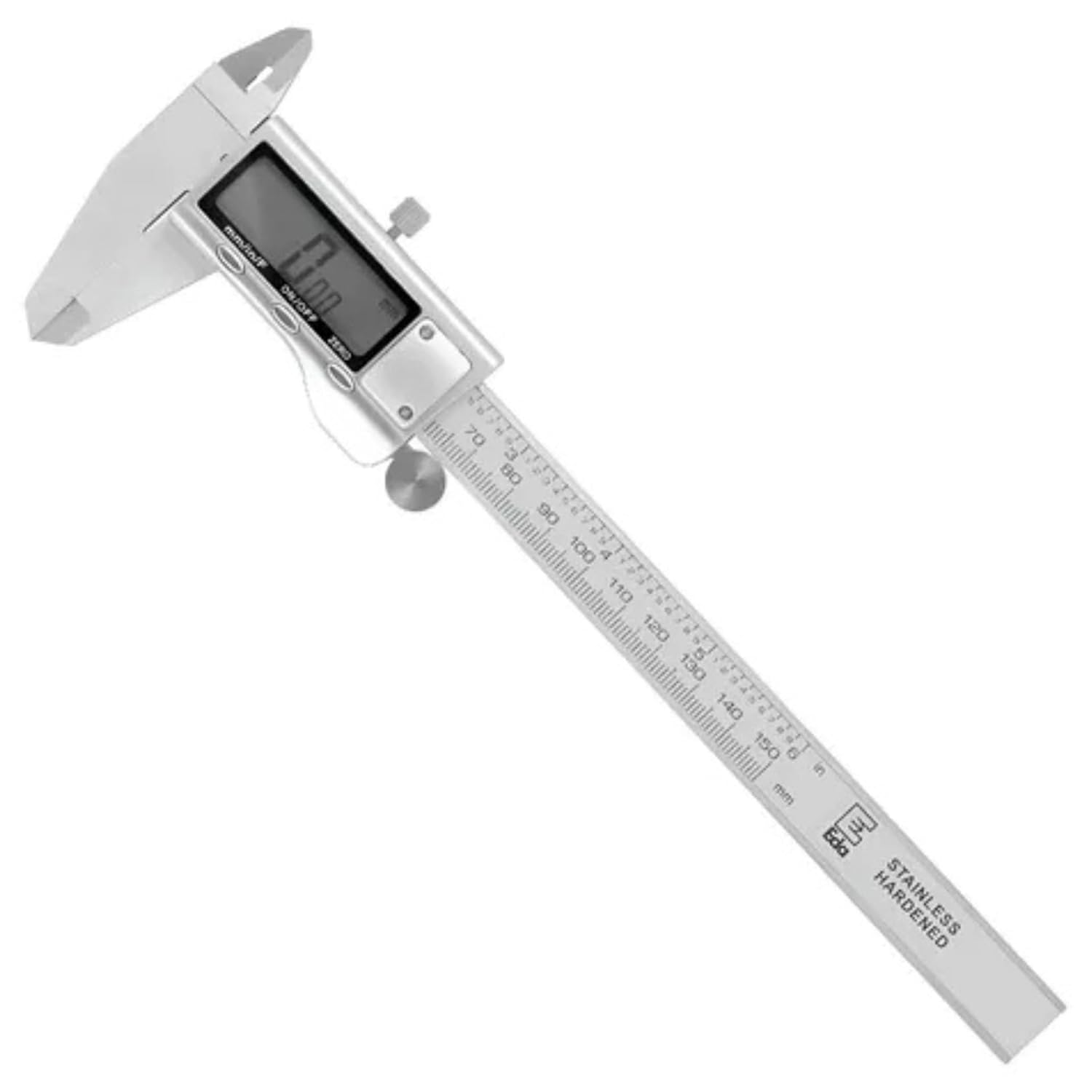 PAQUIMETRO DIGITAL 06" 150MM CURSOR AÇO INOX